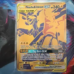 Pikachu & Zekrom GX Promo SM Promos SM248 NM Pokemon TCG - Image 1