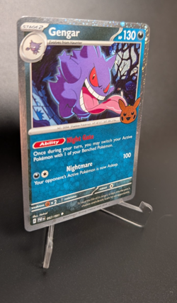 Gengar (Cosmos Holo Rare) - Trick or Trade BOOster 2024 057/091 - Pokemon TCG NM - Image 2