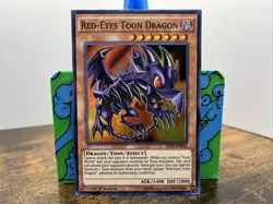 *** RED-EYES TOON DRAGON *** 1ST EDITION SUPER RARE SHVI-EN036 YUGIOH! - Image 2