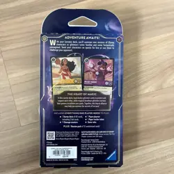 Disney Lorcana Starter Deck Amber Amethyst New Sealed First Chapter Moana Mickey 4050368981691 - Image 2