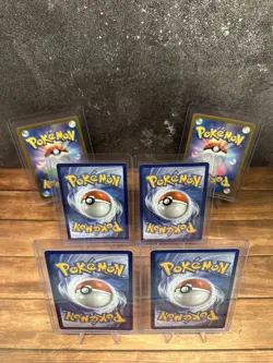 Pokemon IR 6 Card Lot Ludicolo | Mew | Wooper | Heliolisk | Zacian | Toxtricity - Image 2