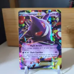 Pokemon Tcg - Gengar EX 34/119 Phantom Forces Rare Holo Card English NM - Image 3