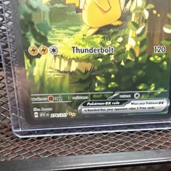 Pokemon Pikachu EX Special Illustration Rare Holo Card 276/217 ASC 200 HP NM - Image 4