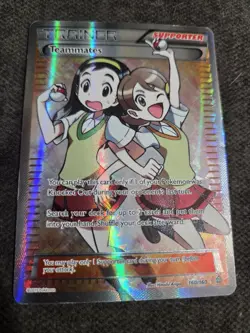 Teammates (160 Full Art) 160/160 XY - Primal Clash Holo Pokemon Card - Image 1