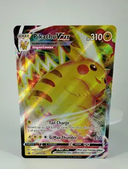 Pokemon Pikachu VMAX SWSH286 Jumbo Card Celebrations TCG Gigantamax - Image 1