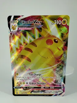 Pokemon Pikachu VMAX SWSH286 Jumbo Card Celebrations TCG Gigantamax - Image 2