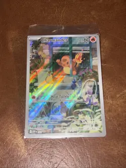 Pokemon TCG Charmander Scarlet & Violet Promo Card 044 Sealed Mint No Reserve - Image 1