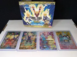 Dragon Ball Super Card Game Masters BT30 Special Leader Rares SLR Full Set Of 4 - Image 1