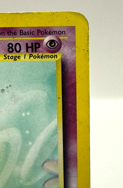 Espeon 1/75 Neo Discovery Unlimited Pokemon Card MP with Damage to top Corner - Image 4