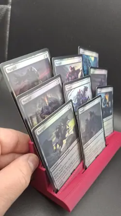 All 9 Unique Nazgul Foil Lord Of The Rings MtG Cards - Image 2