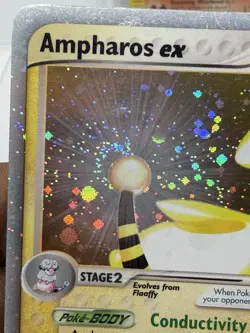Pokemon Ampharos EX Dragon Holo Ultra Rare Card 89/97~MINT! PERFECT TAIL SWIRL🌀 - Image 4