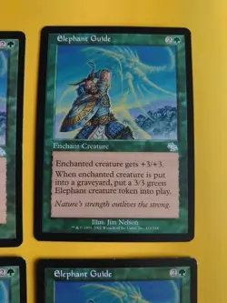 Elephant Guide. Judgment playset MTG 4 Card. Enchant creature - Image 3