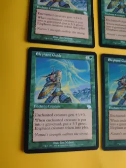 Elephant Guide. Judgment playset MTG 4 Card. Enchant creature - Image 5