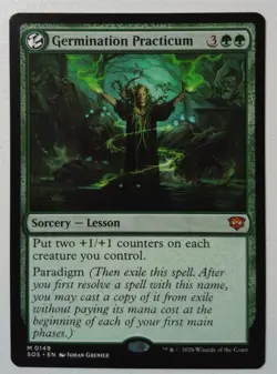 Germination Practicum *Mythic Rare* Magic MtG x1 Secrets of Strixhaven - Image 1