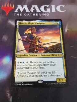 Mtg. 2x Hanna, Ship's Navigator. Double Masters. Nm - Image 1