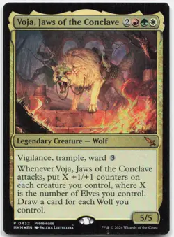 Voja, Jaws of the Conclave *Foil* PRE 432 NM-LP - Image 1