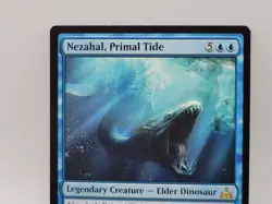 Nezahal, Primal Tide RIX MTG Rare Elder Dinosaur Commander EDH LP - Image 2