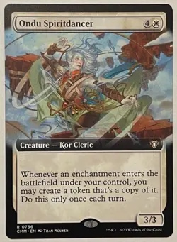 Ondu Spiritdancer Extended - Commander Masters MTG Magic the Gathering - Image 1