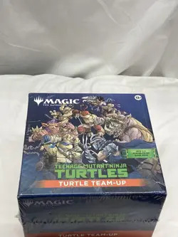 Magic The Gathering Teenage Mutant Ninja Turtles Turtle Team-Up Box Power New - Image 1
