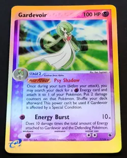 Gardevoir 7/109 Pokemon TCG Ruby and Sapphire Set Reverse Holo Card Rare - Image 2