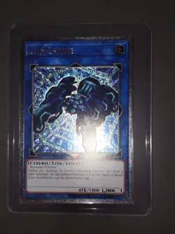 Yugioh! Link Spider Ultimate Rare OP07-DE002 Near Mint - Image 1