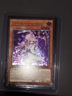 Yugioh! Ghost Reaper And Winter Cherries Ultimate Rare OP20-DE001 Near Mint - Image 1