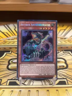 Yugioh Antiker Antriebsdrache Secret Rare BLTR-DE048 - Image 1