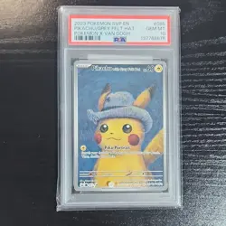 Pokemon Pikachu with Grey Felt Hat 85 SV Promo Full Art PSA 10 Scarlet & Violet - Image 1