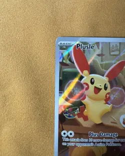 Pokemon TCG Paradox Rift Plusle #193/182 Special Illustration Rare - Image 2