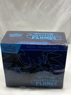 Pokemon TCG: Phantasmal Flames - Elite Trainer Box Sealed New - Image 1
