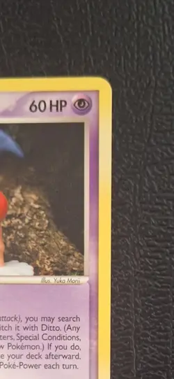 Pokemon Ditto (Mr. Mime) 38/113 EX Delta Species 60 HP Uncommon Regular English - Image 3