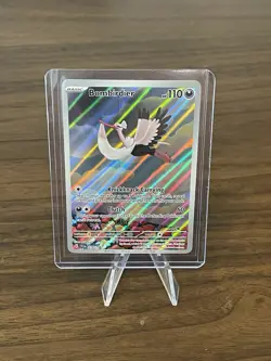 Pokemon TCG Bombirdier Scarlet & Violet Base Set 219/198 Illustration Rare - Image 1