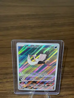 Pokemon TCG Bombirdier Scarlet & Violet Base Set 219/198 Illustration Rare - Image 3