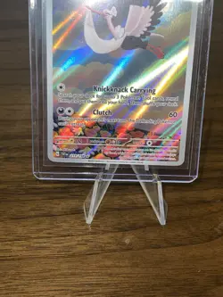 Pokemon TCG Bombirdier Scarlet & Violet Base Set 219/198 Illustration Rare - Image 4