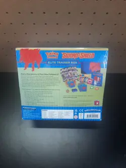 POKEMON TCG SWORD & SHIELD BASE SET ZAMAZENTA ELITE TRAINER BOX FACTORY SEALED - Image 2