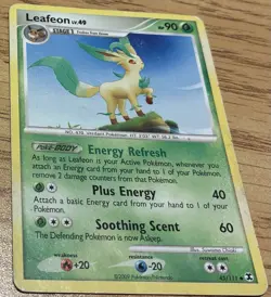Pokemon TCG Rising Rivals Leafeon 45/111 Uncommon - Image 1