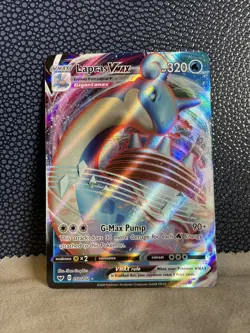 Pokemon TCG Sword & Shield 050/202 - Lapras VMAX - Ultra Rare - NM - Image 3