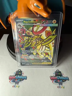 Pokemon Mega Eelektross EX 266/217 EX 350 HP Stage 2 Lightning - Image 1