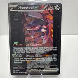 Pokemon Black Bolt Genesect ex 169/086 Special Illustration Rare NM/MINT!! - Image 1