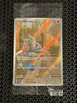 Mimikyu SVP 075 Paldean Fates Black Star Promo Pokemon TCG - SEALED - NM #075 - Image 1