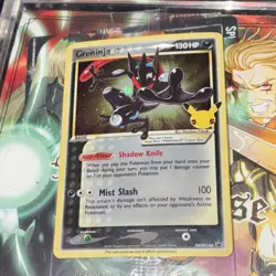 POKEMON GRENNINJA STAR SWSH144 SWORD & SHIELD PROMO HOLO 25TH ANNIVERSARY - Image 1