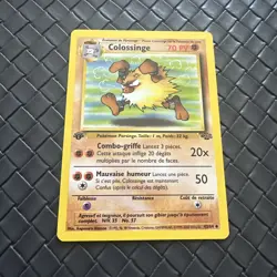 Carte Pokemon Colossinge 43/64 Edition 1 Jungle Wizards Francaise - Image 1