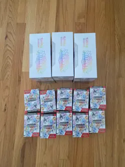 Pokemon Prismatic Evolutions Pokemon Center ETB Elite Trainer Box And Booster - Image 1