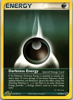Darkness Energy 93/109 Rare Ruby & Sapphire Pokemon Near Mint - Image 1