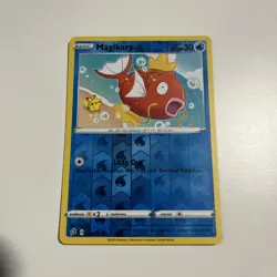 Pokemon TCG Magikarp 039/192 Reverse Holo Rebel Clash Pikachu In Background NM - Image 1