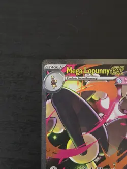 Mega Lopunny EX 128/094 - Phantasmal Flames - Special Illustration Rare Pokemon - Image 2