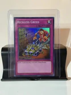 Yugioh! Reckless Greed - LCYW-EN285 - Super Rare - Unlimited Edition VLP - Image 1