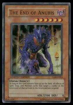 The End of Anubis TLM-ENSE4 Ultra Rare The Lost Millennium Yu-Gi-Oh Limited LP - Image 1