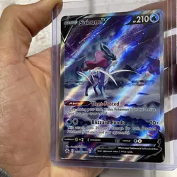 Pokemon Suicune V GG38/GG70 Crown Zenith Ultra Rare Card Pokemon NM Nintendo TCG - Image 2
