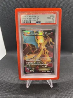 Charizard EX Full Art - 100/106 - XY Flashfire Pokemon Card - PSA 10 - Image 1